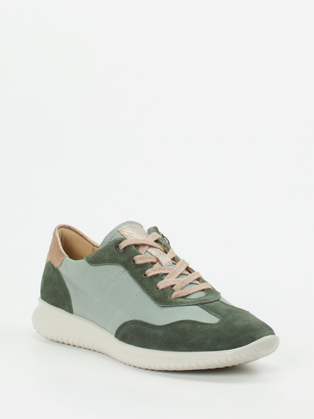 Hartjes – Komfort-Sneaker aus Kalbleder in Grün