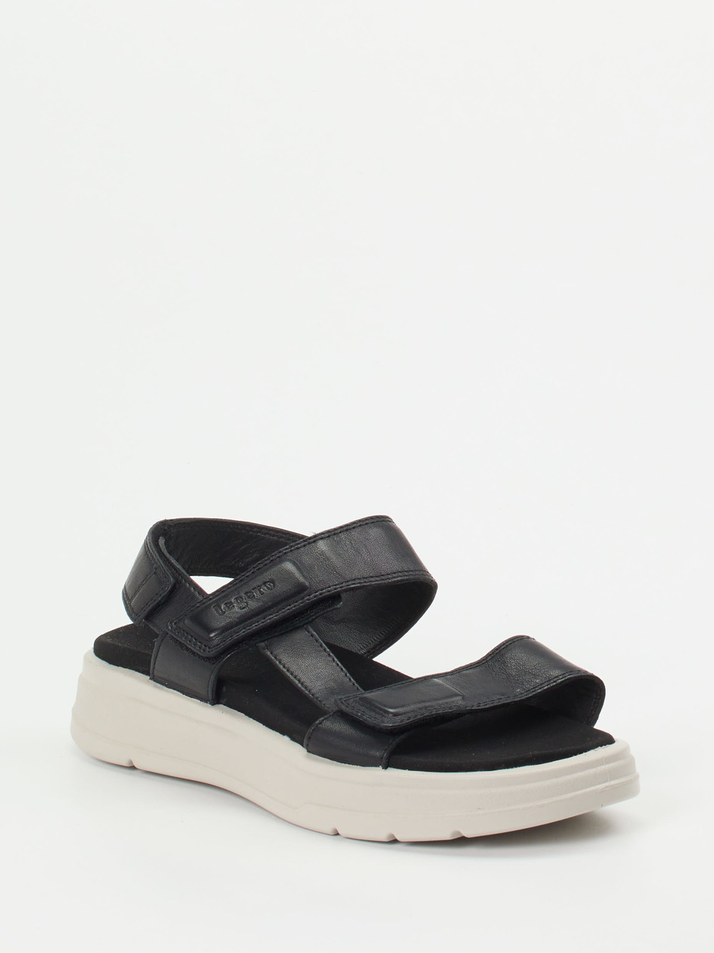 Legero – Komfortsandalen aus Kalbleder schwarz