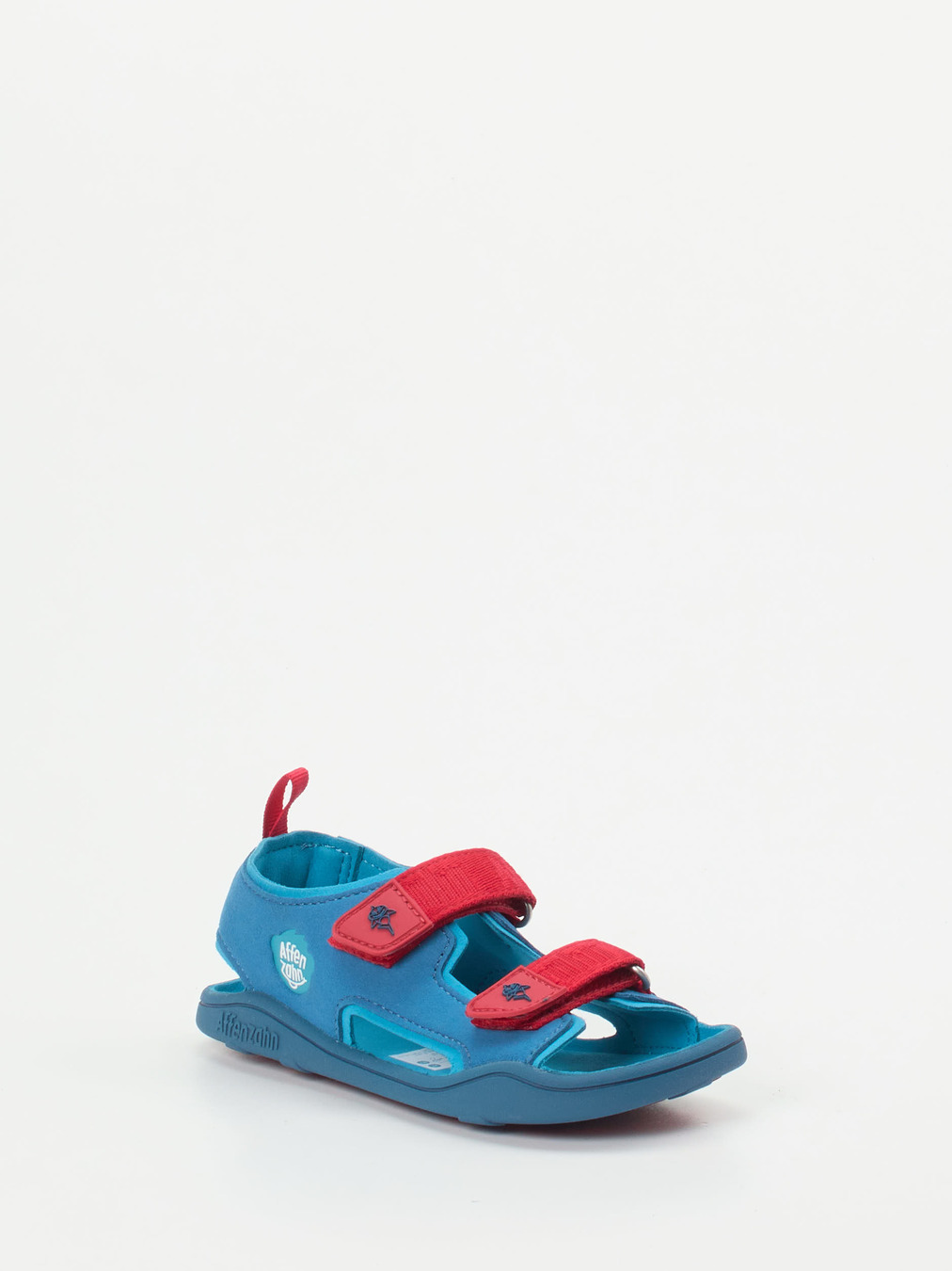 Affenzahn – Kindersandalen aus Textil in Türkisblau