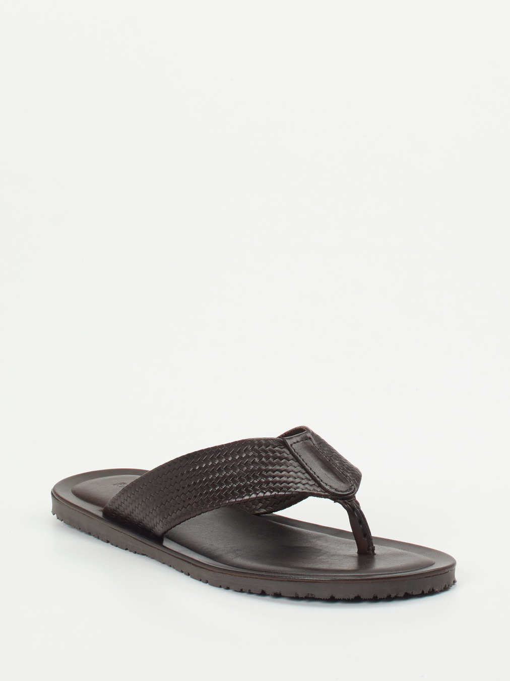 Ralph Harrison – Zehentrenner aus Kalbleder dunkelbraun