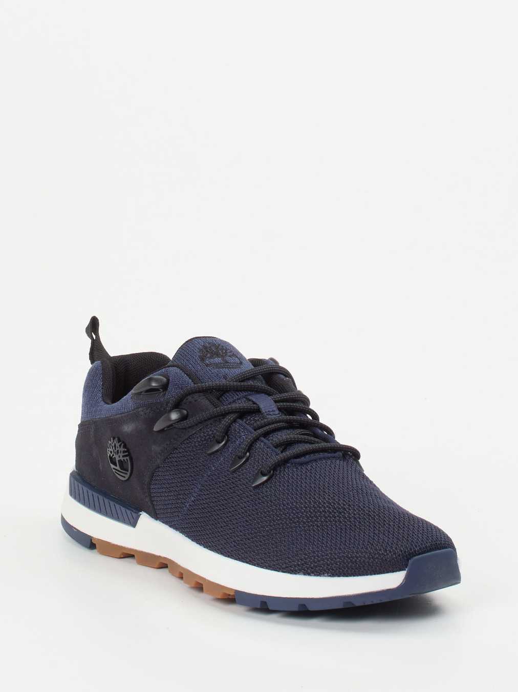 Timberland – Sneaker aus Textil und Veloursleder blau