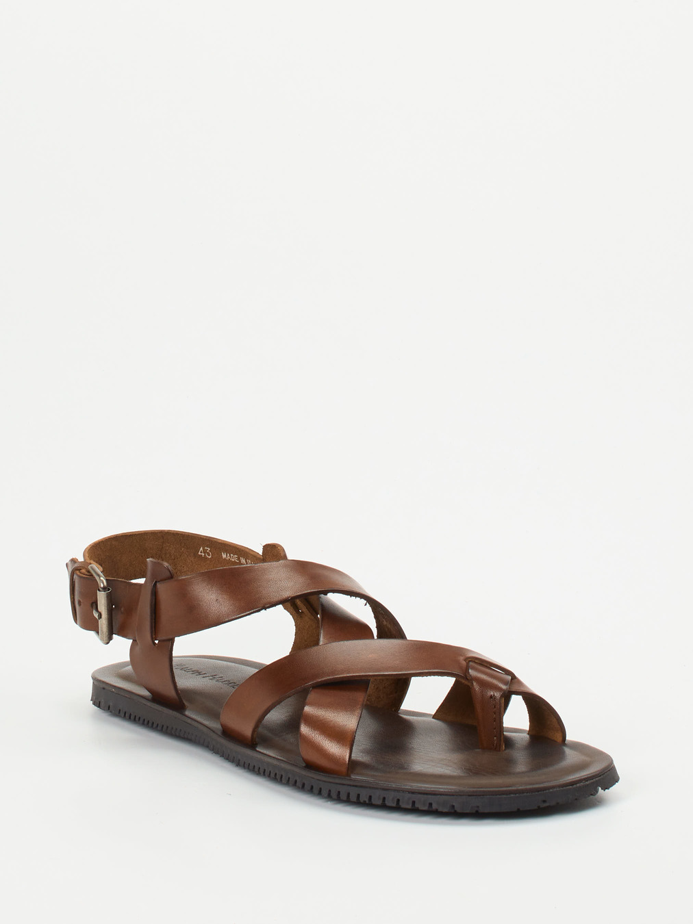 Ralph Harrison – Ledersandalen aus Kalbleder Braun