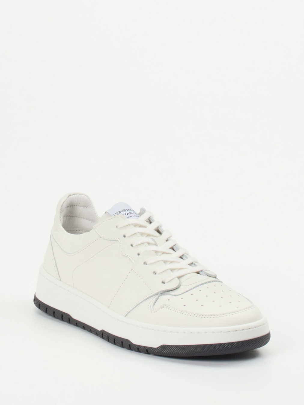 Konstantin Starke – Sneaker aus Kalbleder Offwhite