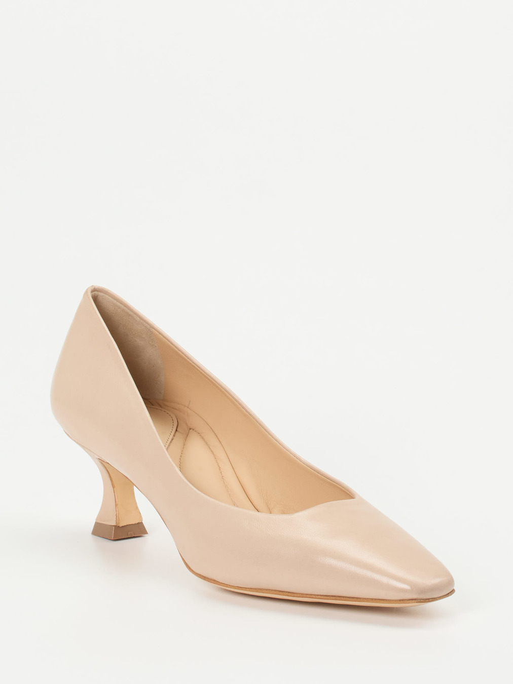 Konstantin Starke – Pumps aus Lammleder in Beige