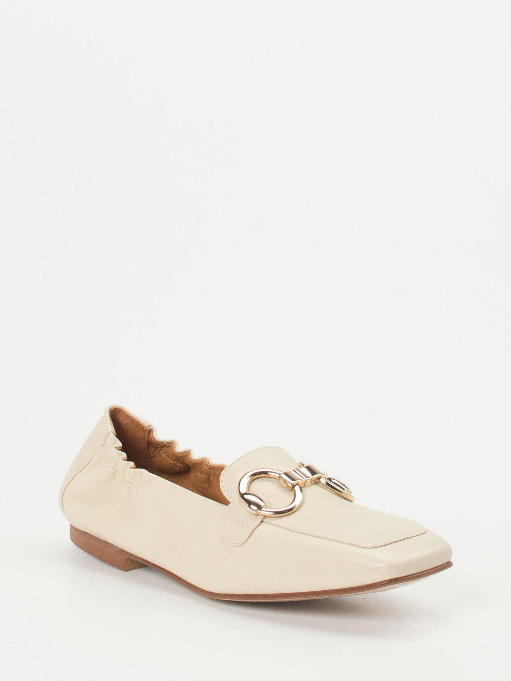 Pedro Miralles – Loafer aus Kalbleder in Beige
