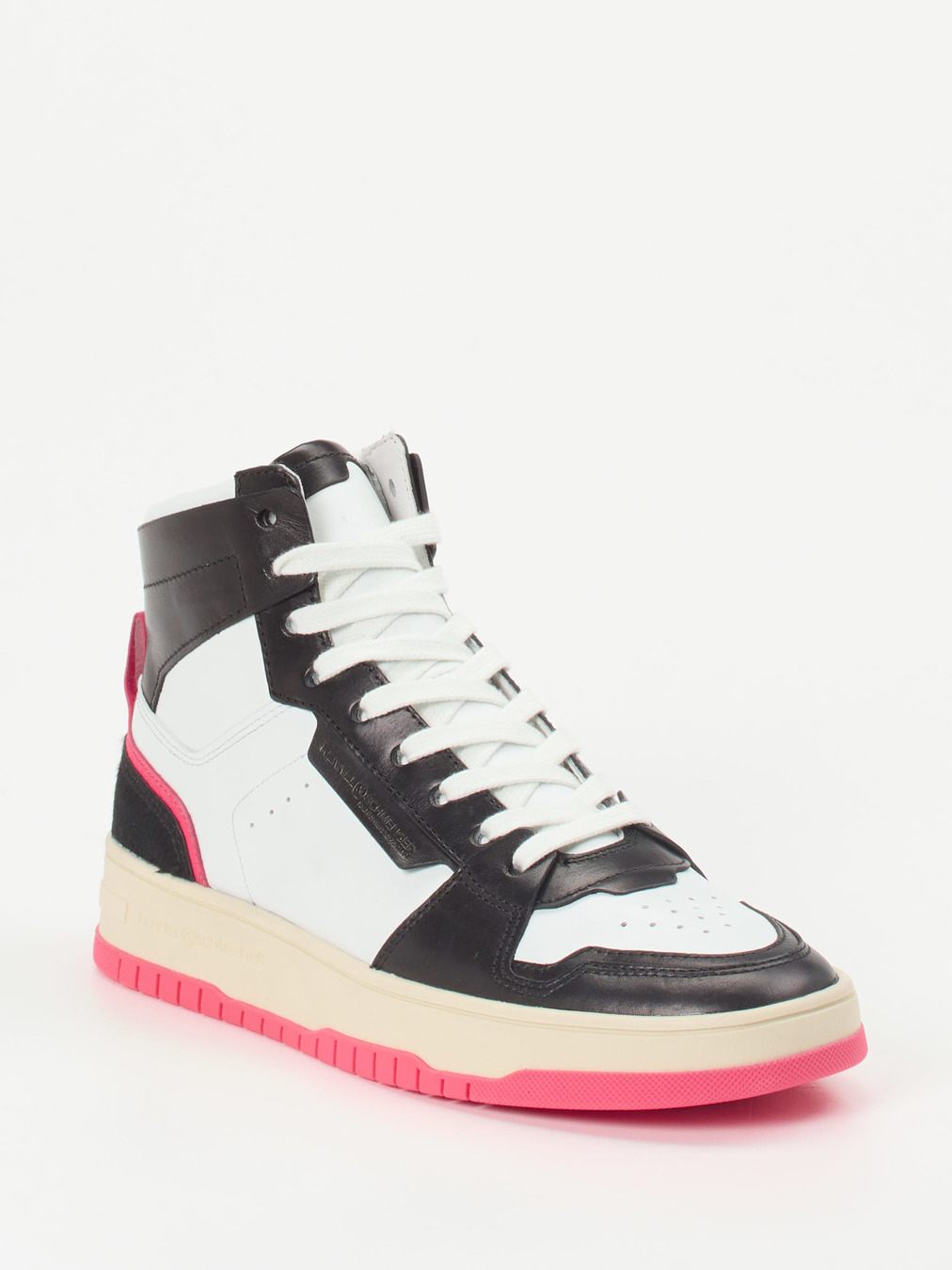 Kennel & Schmenger – High-Top Sneaker aus Kalbleder Weiß