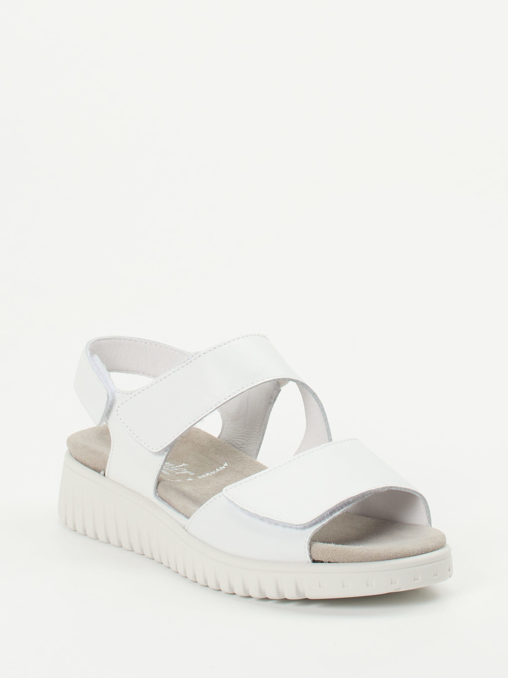 Semler – Sandalette aus Kalbleder Weiß