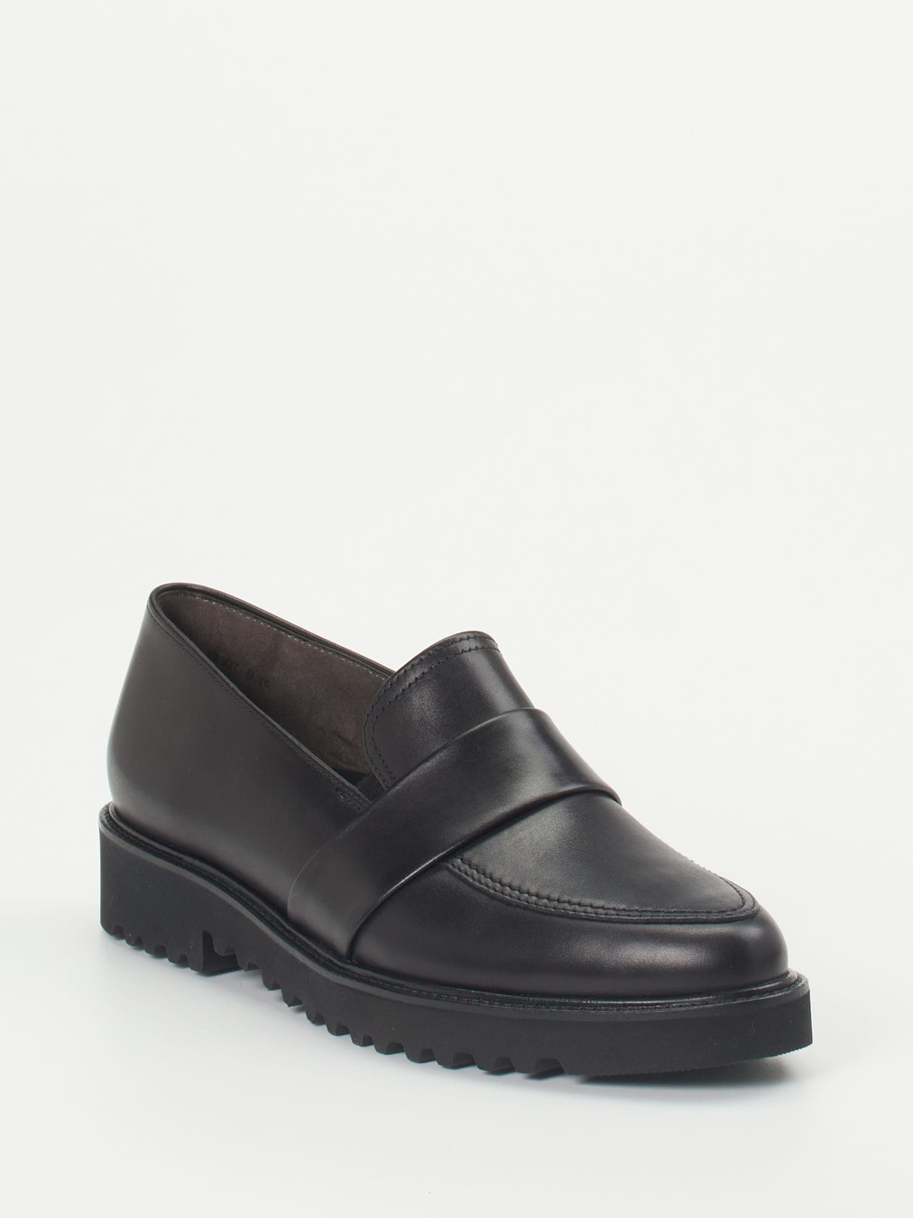 Paul Green – Loafer aus Kalbleder Schwarz
