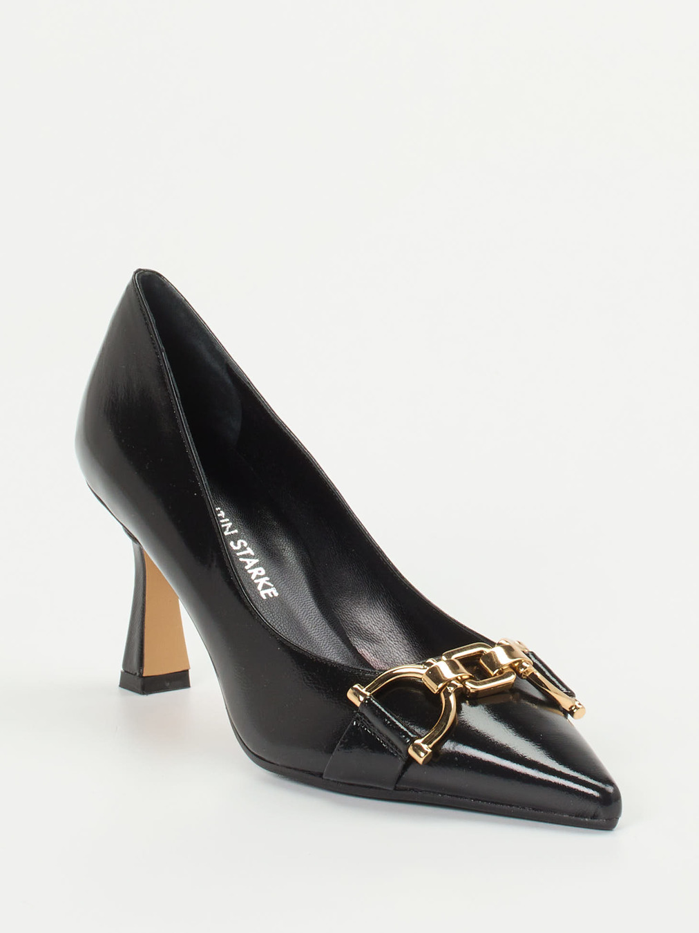 Konstantin Starke – Pumps aus Lackleder Schwarz