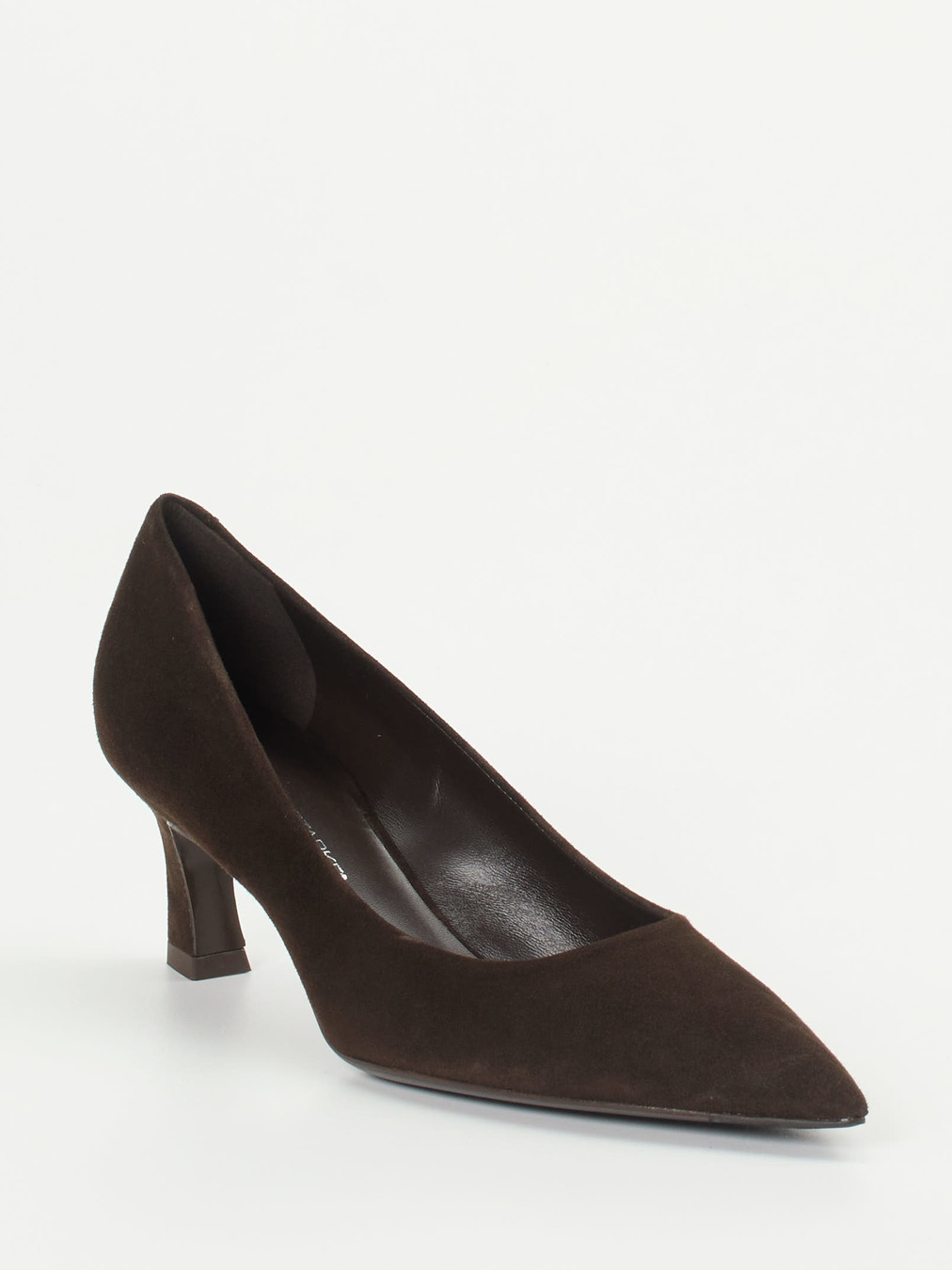 Konstantin Starke – Pumps aus Veloursleder Dunkelbraun