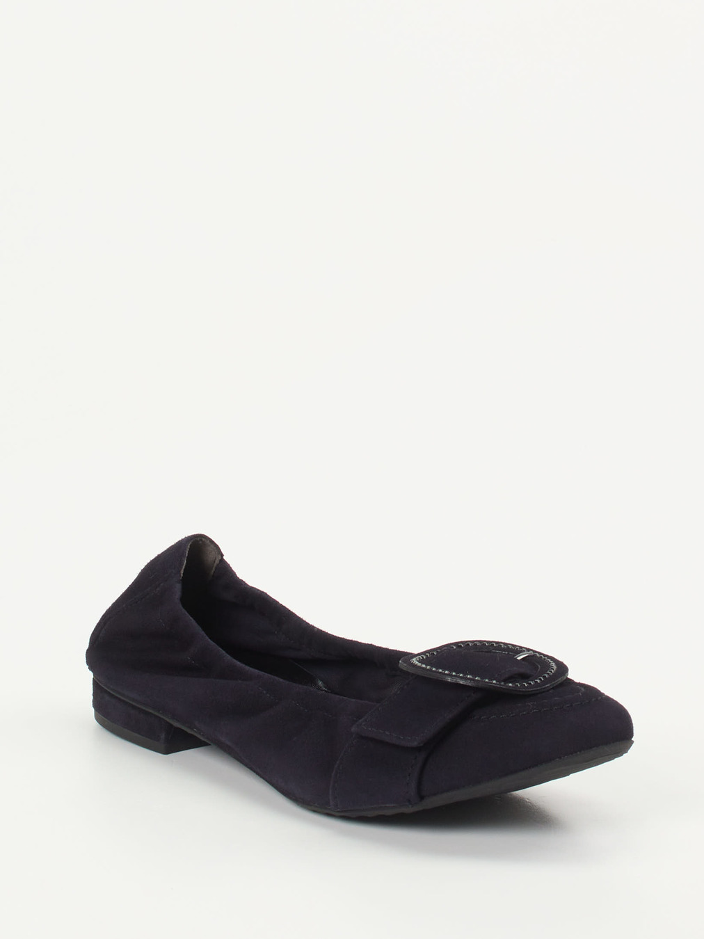 Kennel & Schmenger – Ballerinas aus Veloursleder blau