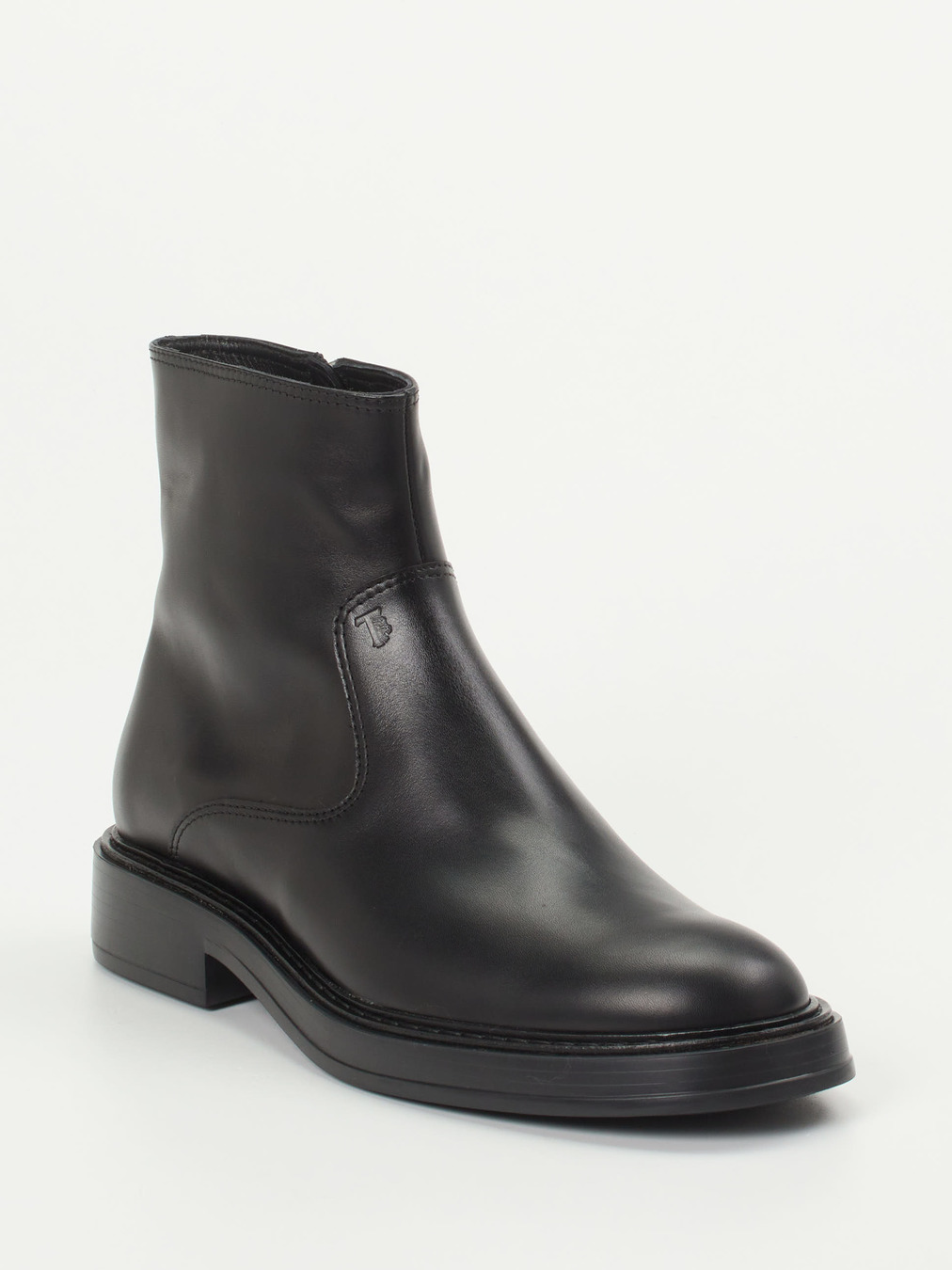 Tod's – Stiefeletten aus Kalbleder Schwarz