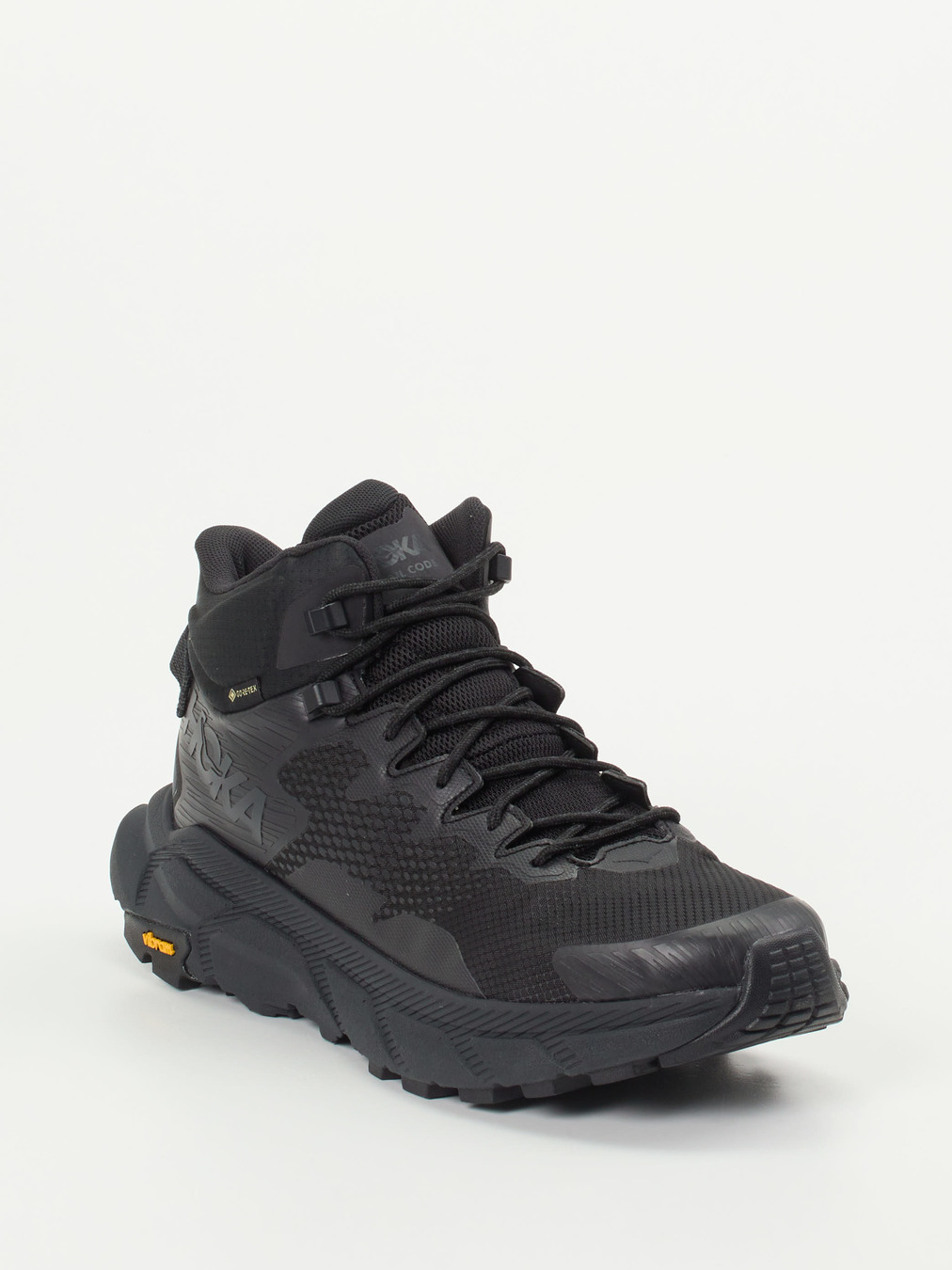 HOKA – Wanderschuhe aus Mesh und Synthetik schwarz