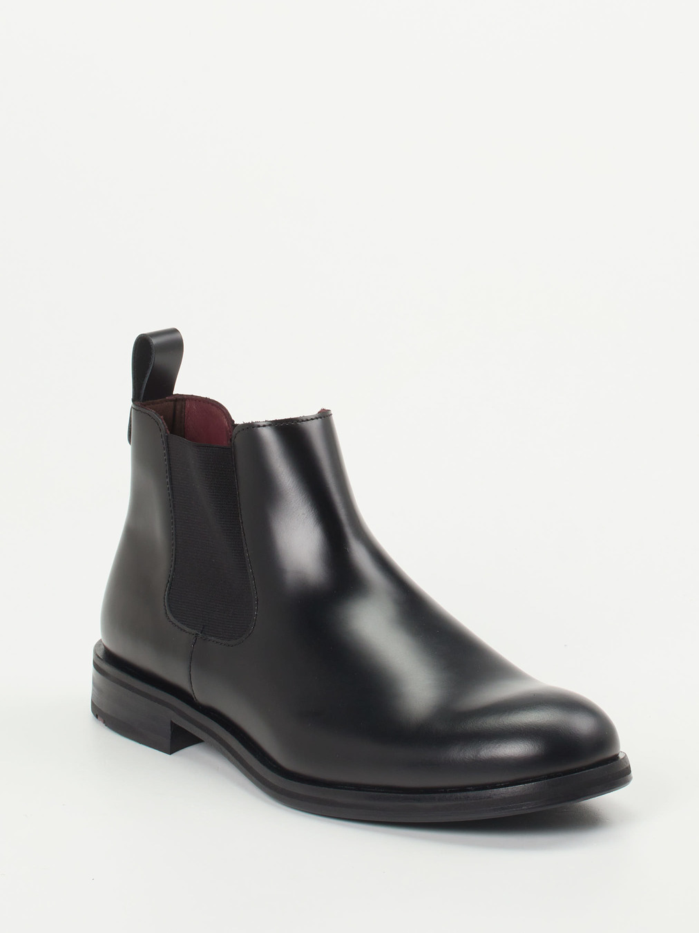 Lloyd – Chelsea Boots aus Hochglanzleder schwarz