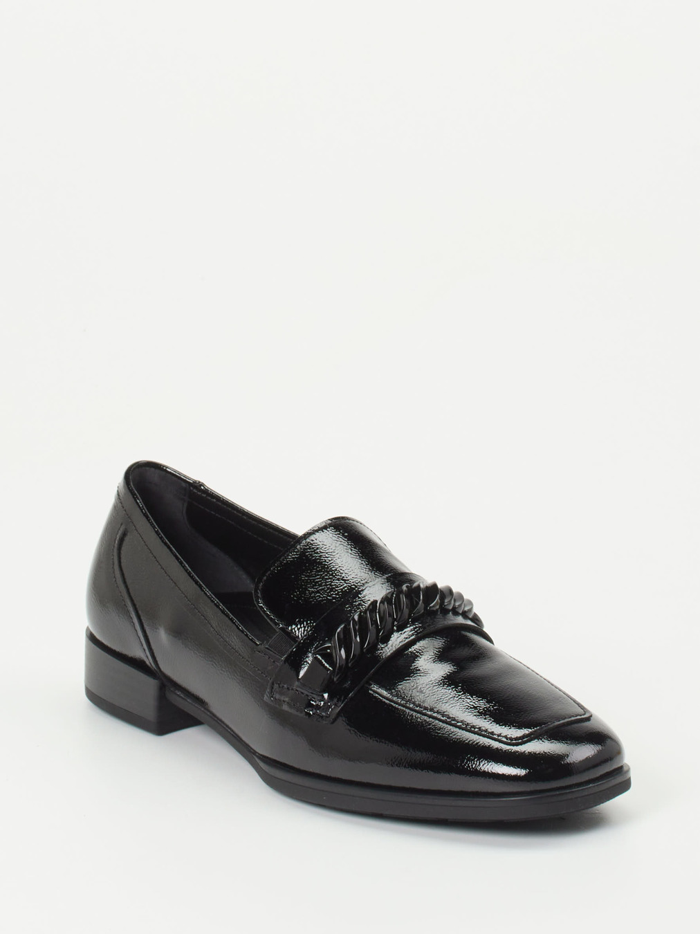 Gabor Comfort – Loafer aus Lackleder schwarz