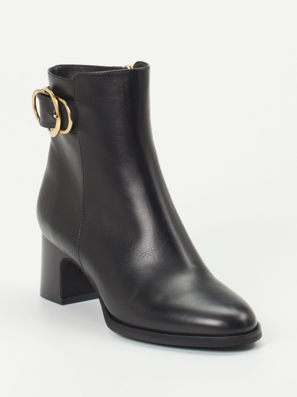 Konstantin Starke – Stiefeletten aus Kalbleder Schwarz