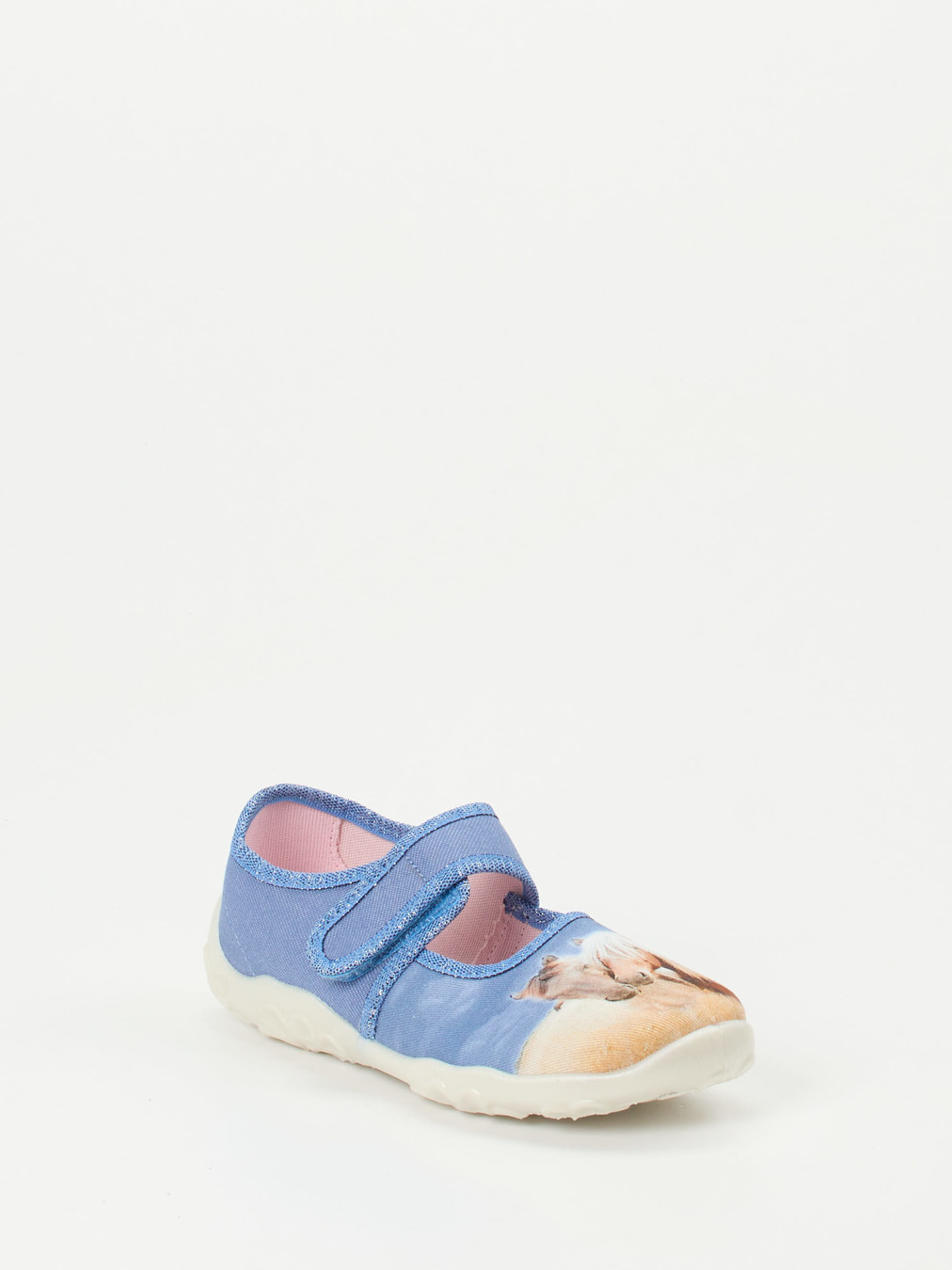 Superfit – Kinder-Hausschuhe aus Textil Himmelblau