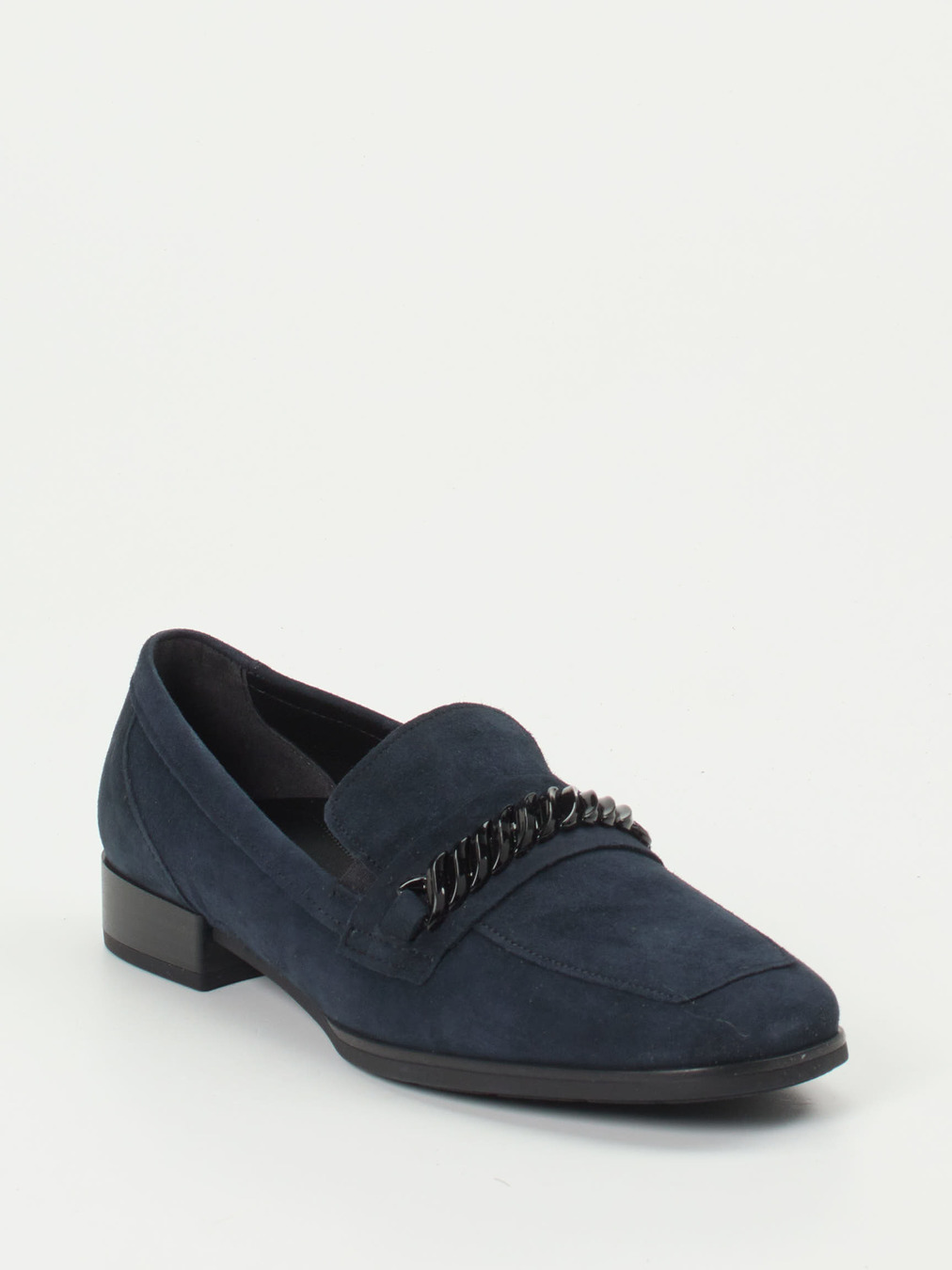 Gabor Comfort – Loafer aus Veloursleder Dunkelblau