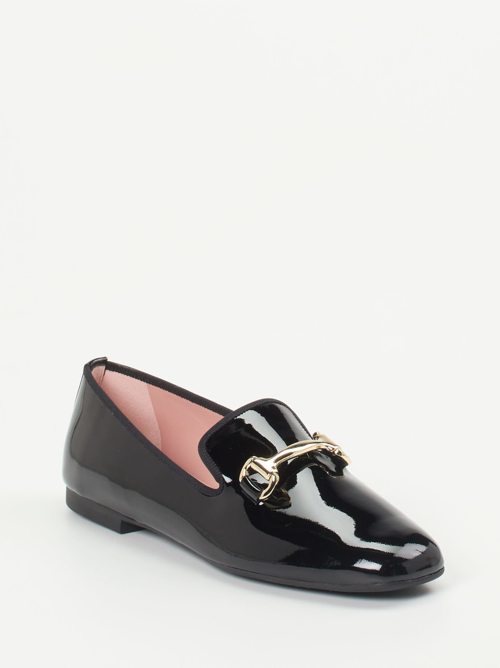 Pretty Ballerinas – Loafer aus Lackleder Schwarz