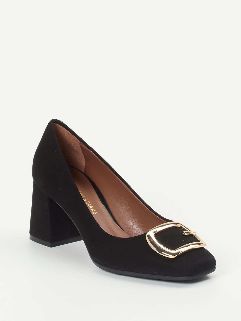 Konstantin Starke – Pumps aus Veloursleder schwarz