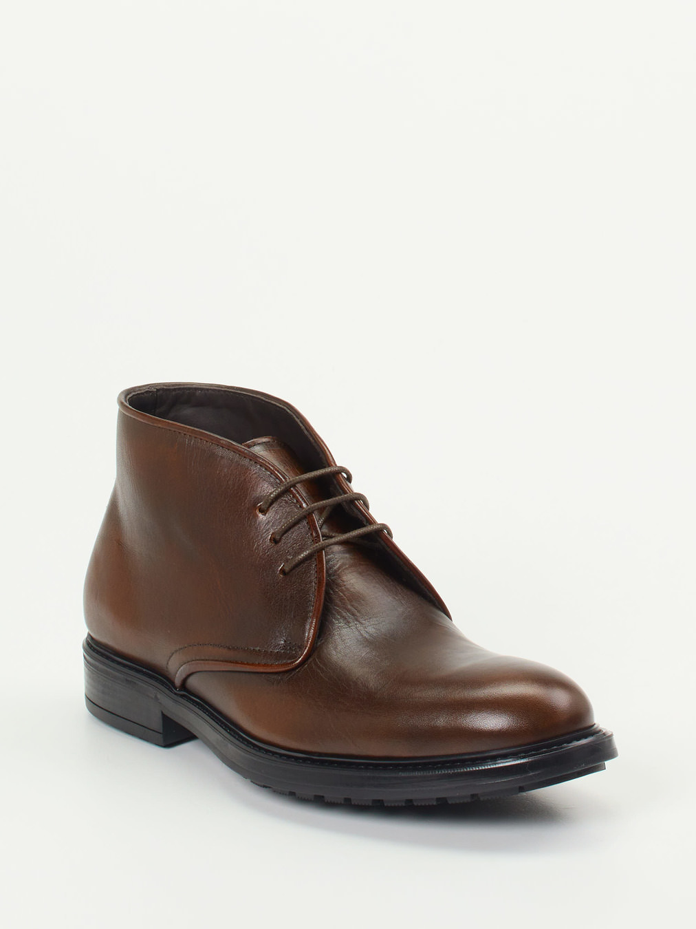 Ralph Harrison – Desert Boots aus Kalbleder Dunkelbraun