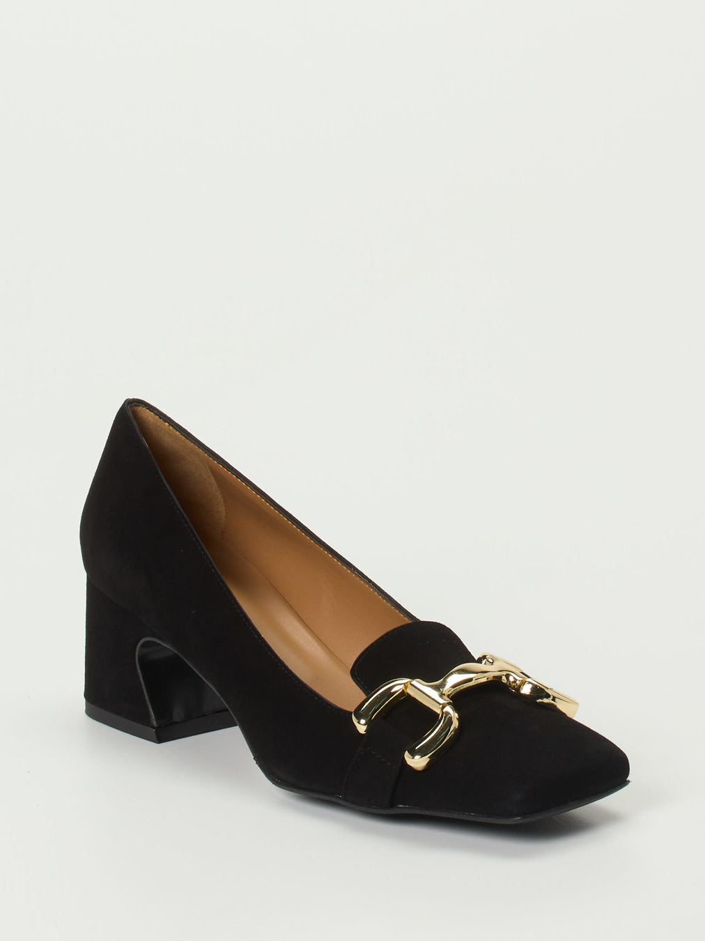 Andrea Puccini – Pumps aus Veloursleder Schwarz