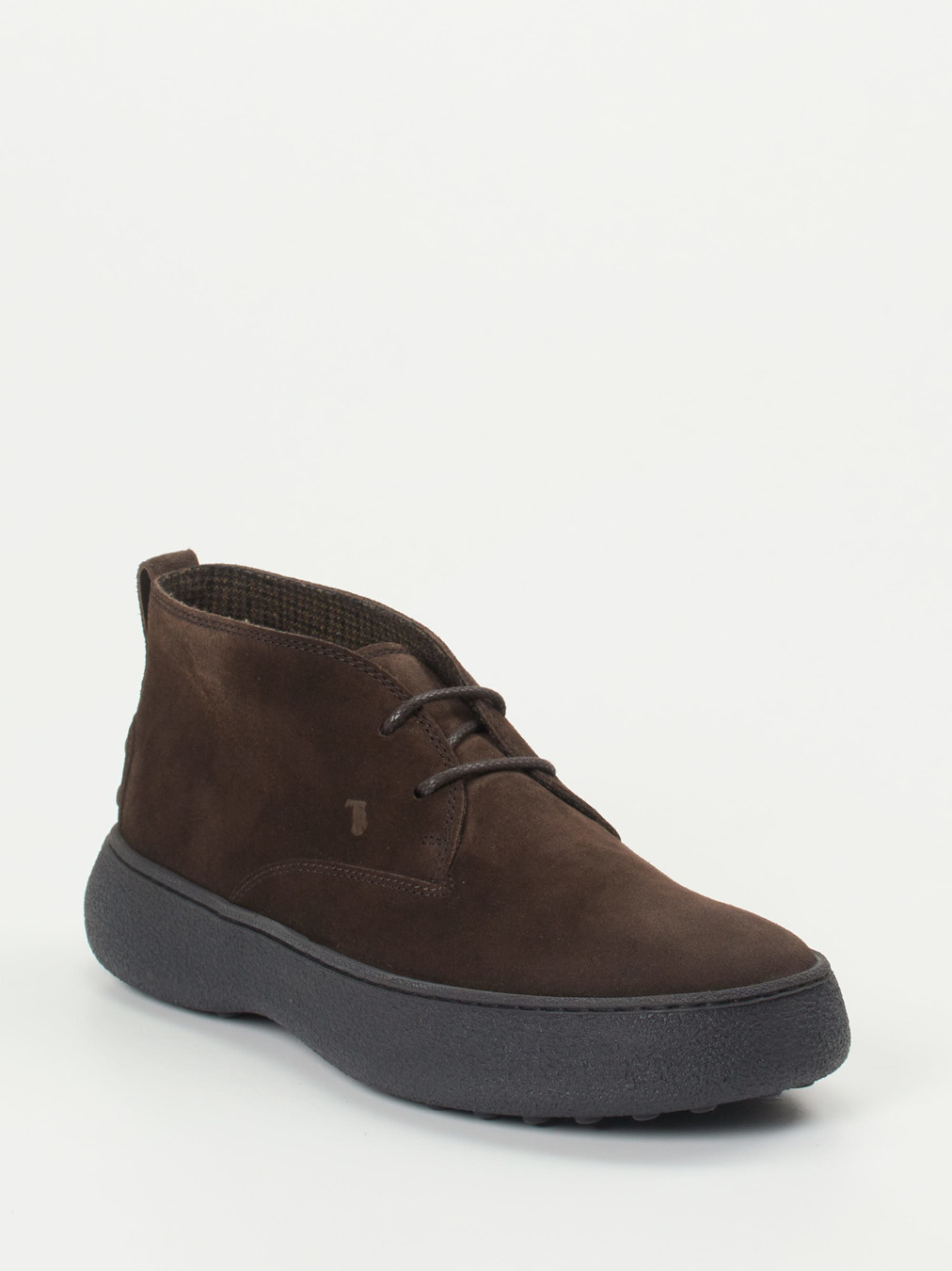 Tod's – Desert Boots aus Veloursleder braun