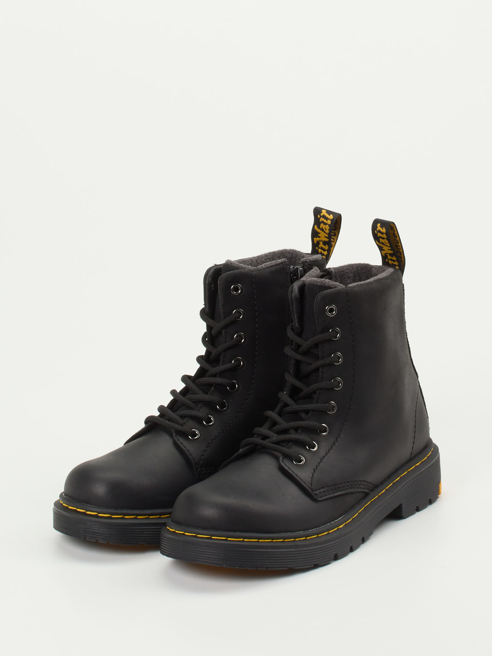 Buy Dr. Martens children's lace-up boots in black | Zumnorde