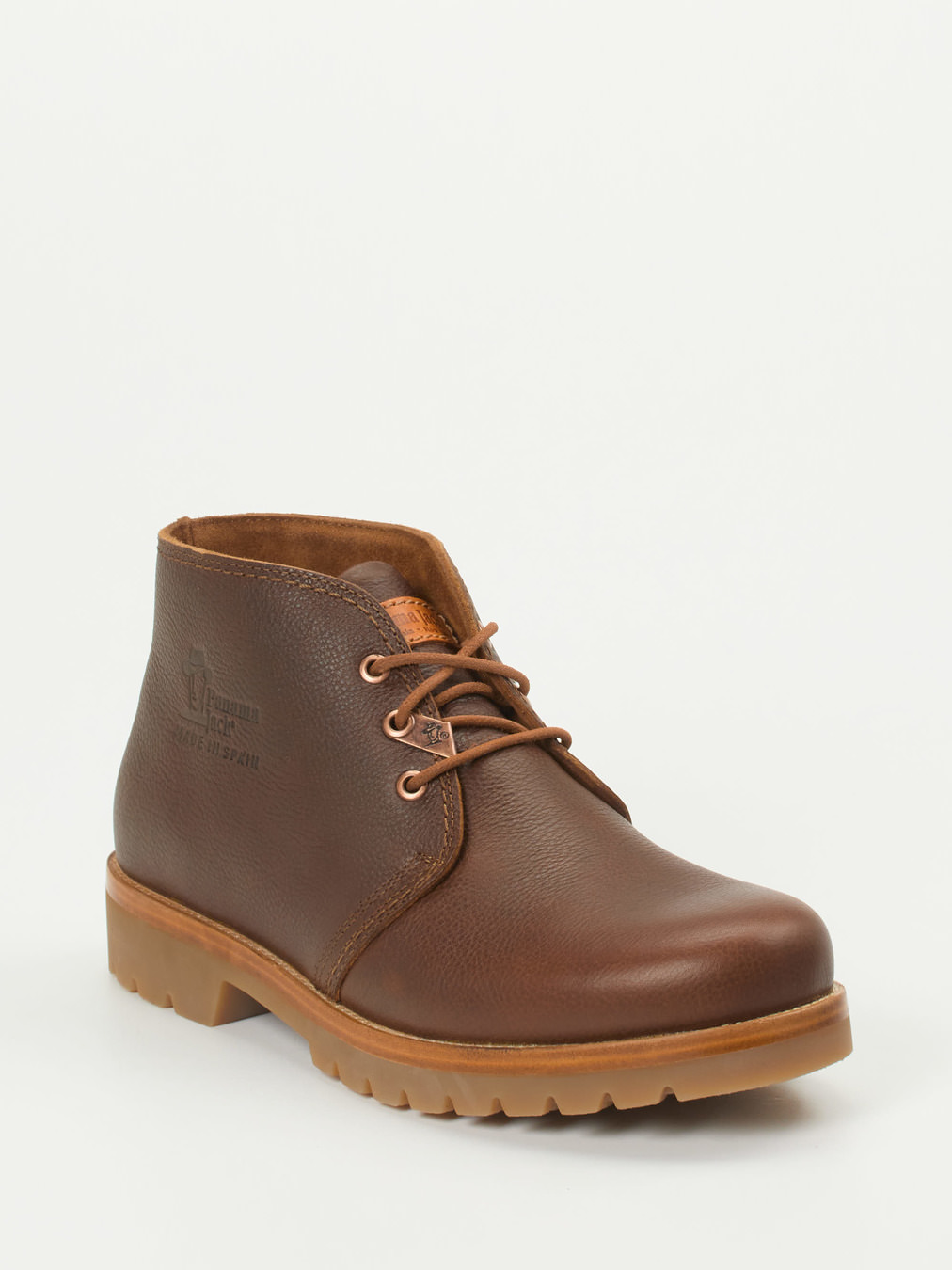 Panama Jack – Chukka Boots aus Fettleder braun