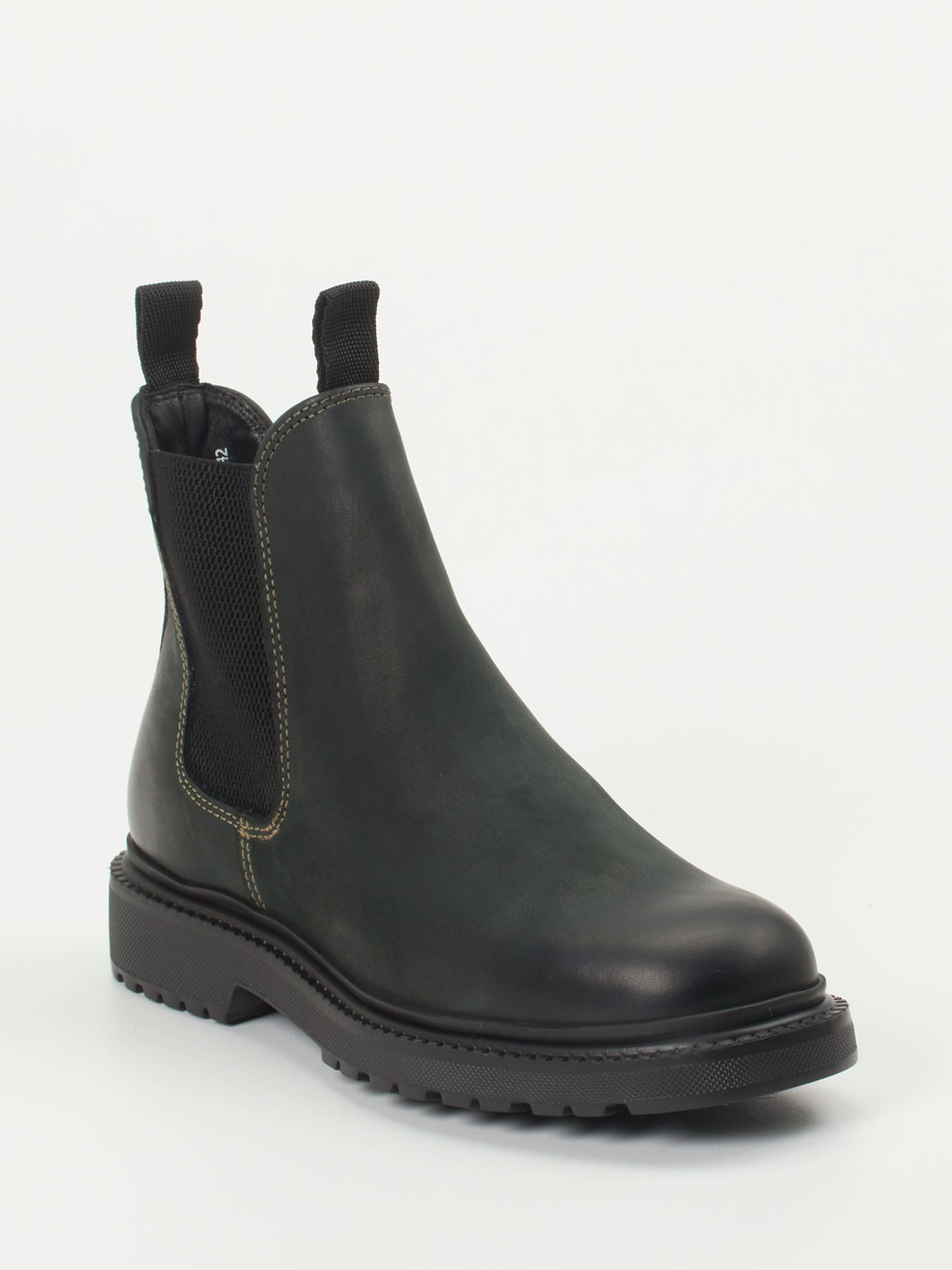 Ralph Harrison – Chelsea Boots aus Nubukleder Grau