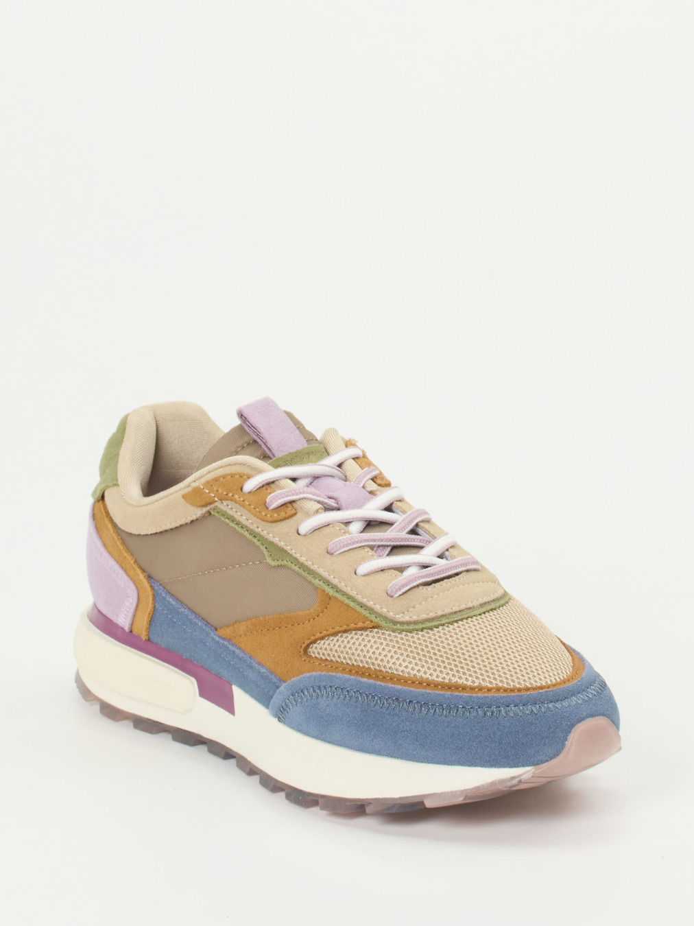 THE HOFF BRAND – Sneaker aus Veloursleder multicolor