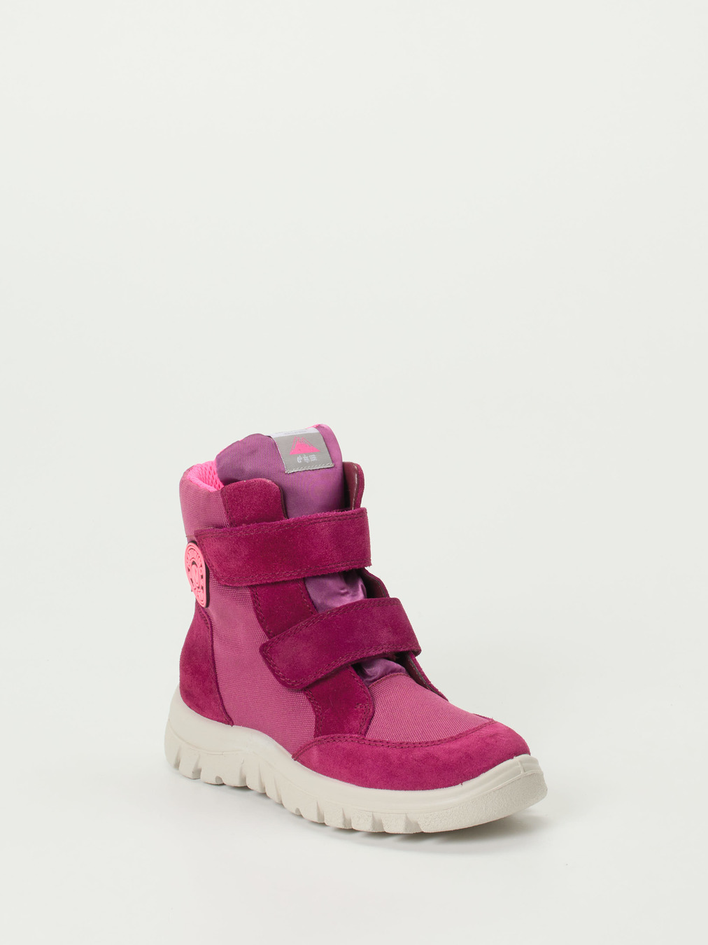 Naturino – Winterboots aus Veloursleder in Pink