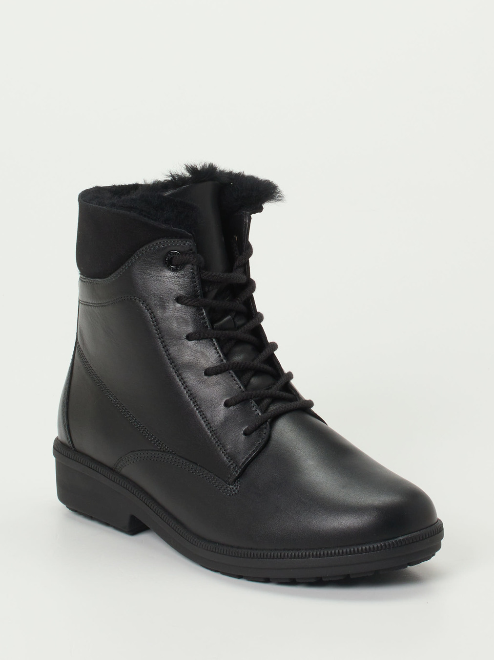 Ganter – Stiefeletten aus Kalbleder Schwarz