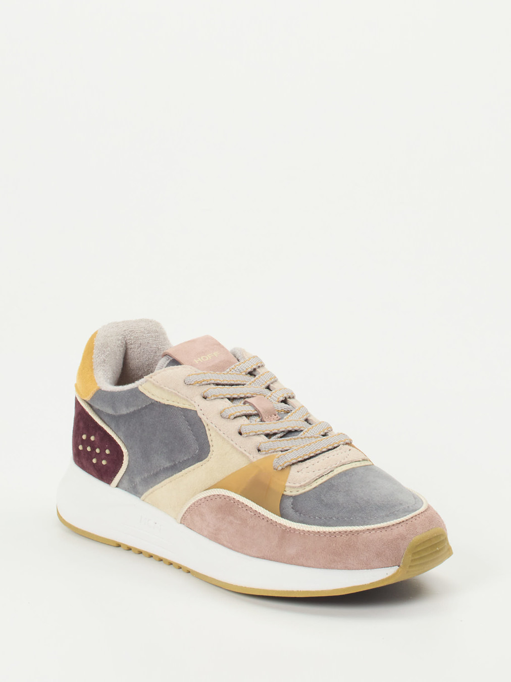 THE HOFF BRAND – Retro-Sneaker aus Veloursleder multi
