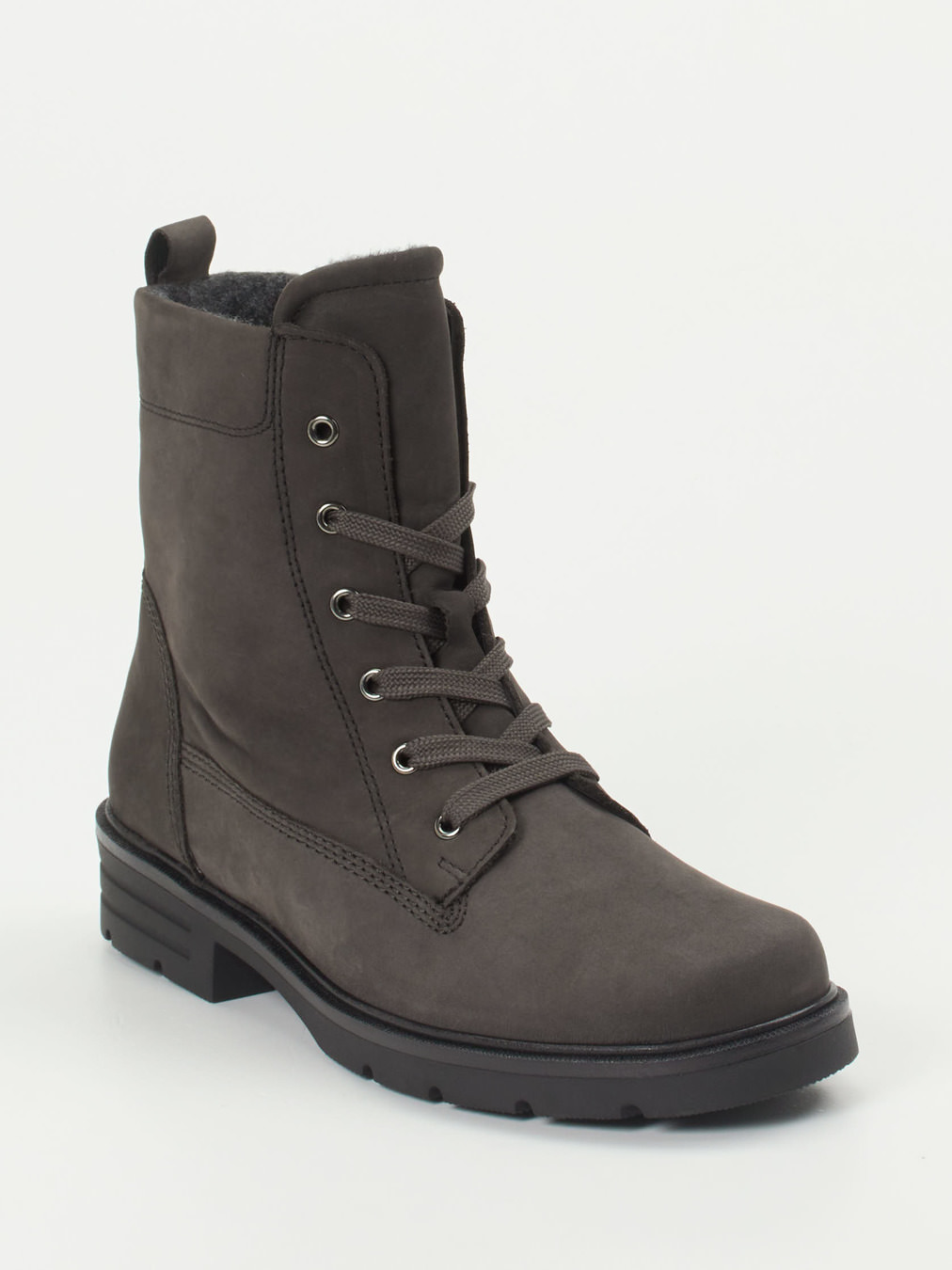 Gabor – Winterboots aus Nubukleder in Grau