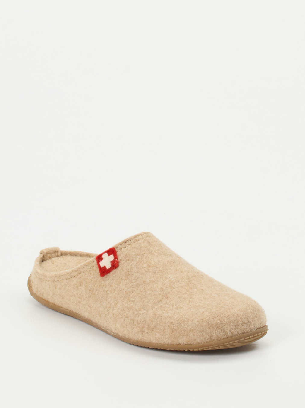 Living Kitzbühel – Filzpantoffel aus Wolle beige