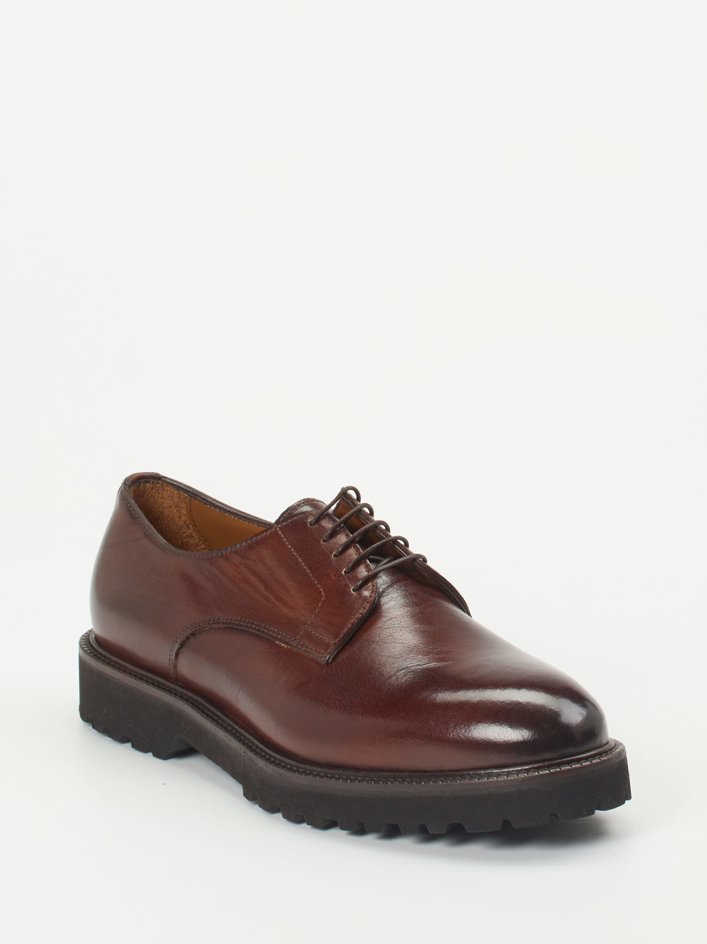 Konstantin Starke – Derby-Schuhe aus Büffelleder braun