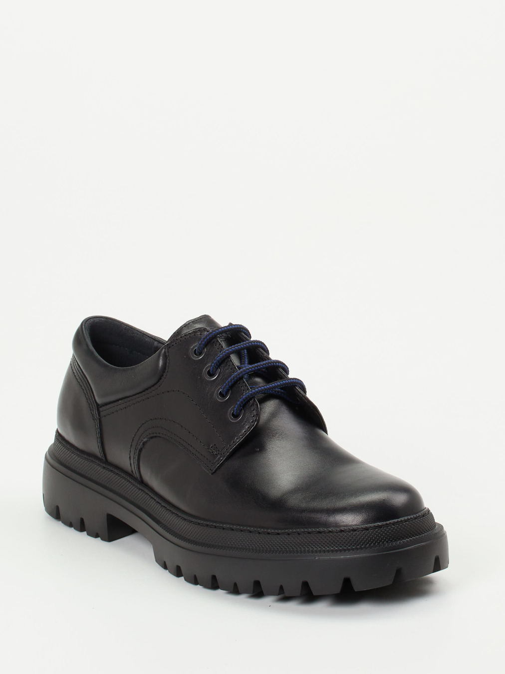 Konstantin Starke – Derby-Schuhe aus Kalbleder Schwarz