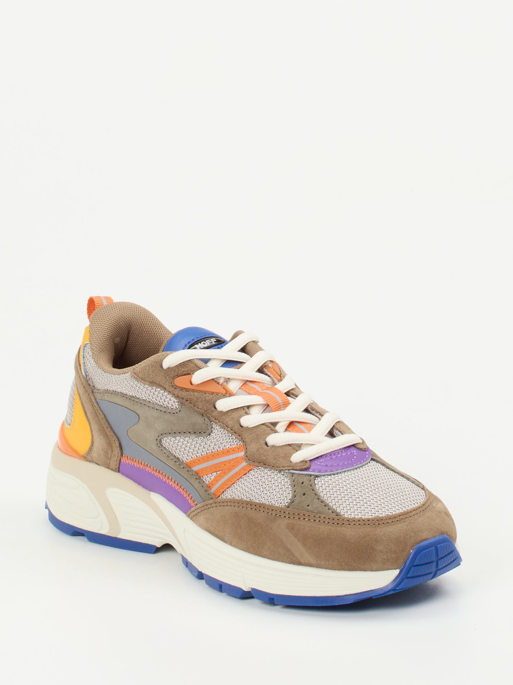 THE HOFF BRAND – Chunky Sneaker aus Nubukleder multicolor