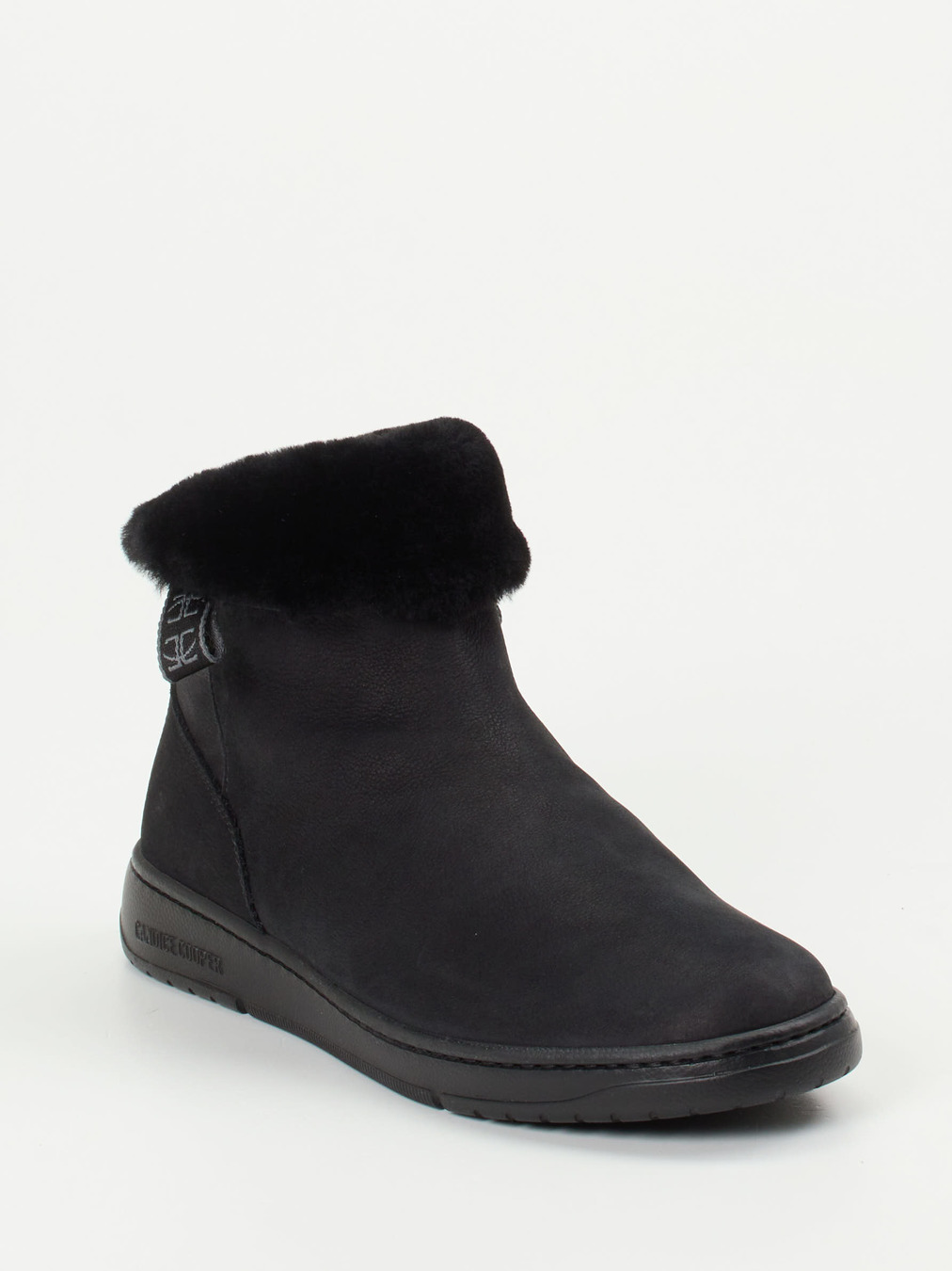 Candice Cooper – Stiefeletten aus Nubukleder Schwarz