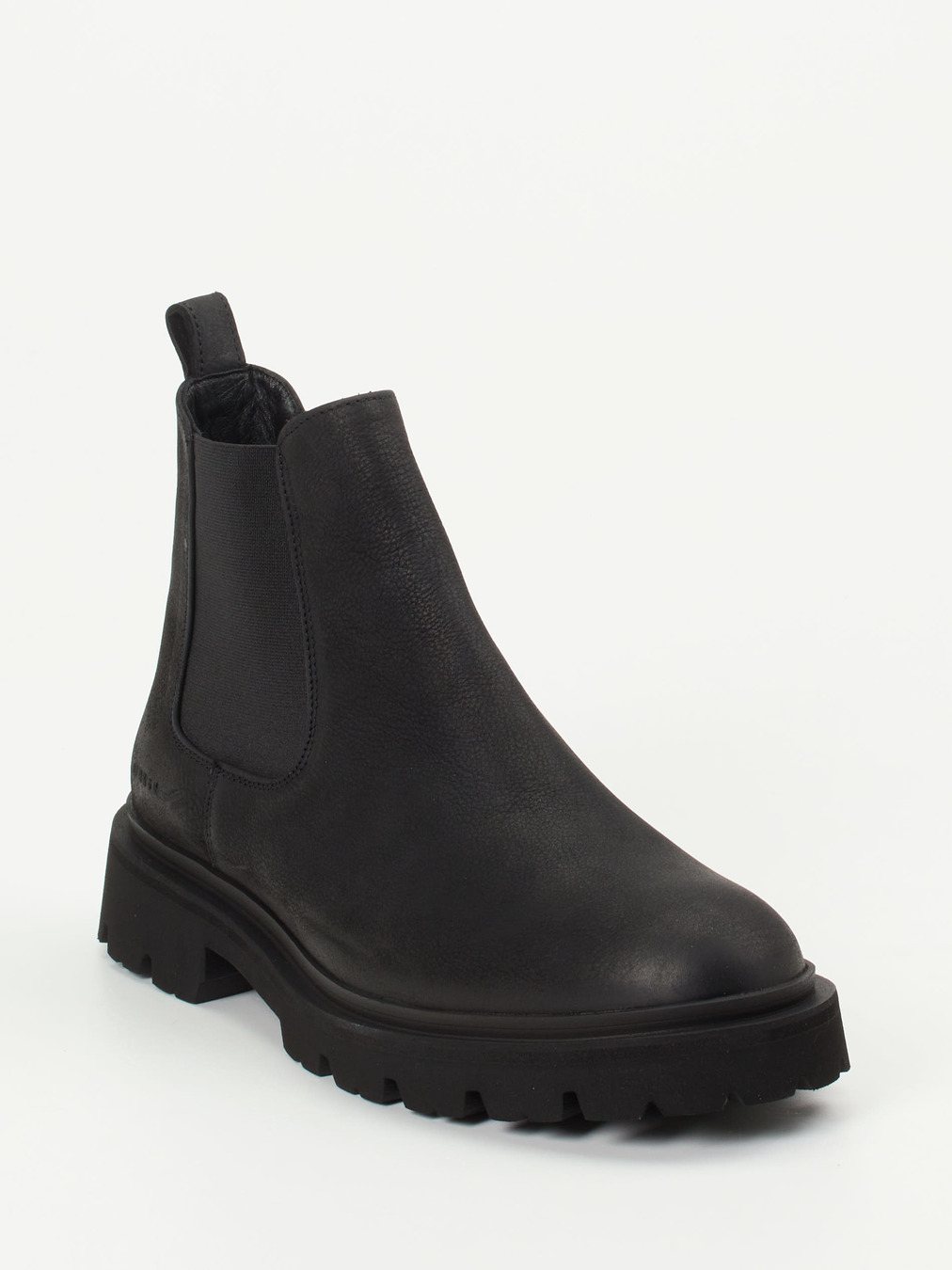 Copenhagen – Chelsea Boots aus Nubukleder schwarz