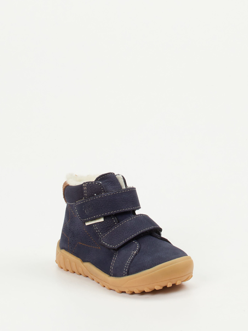 Ricosta – Winter-Boots aus Nubukleder Dunkelblau