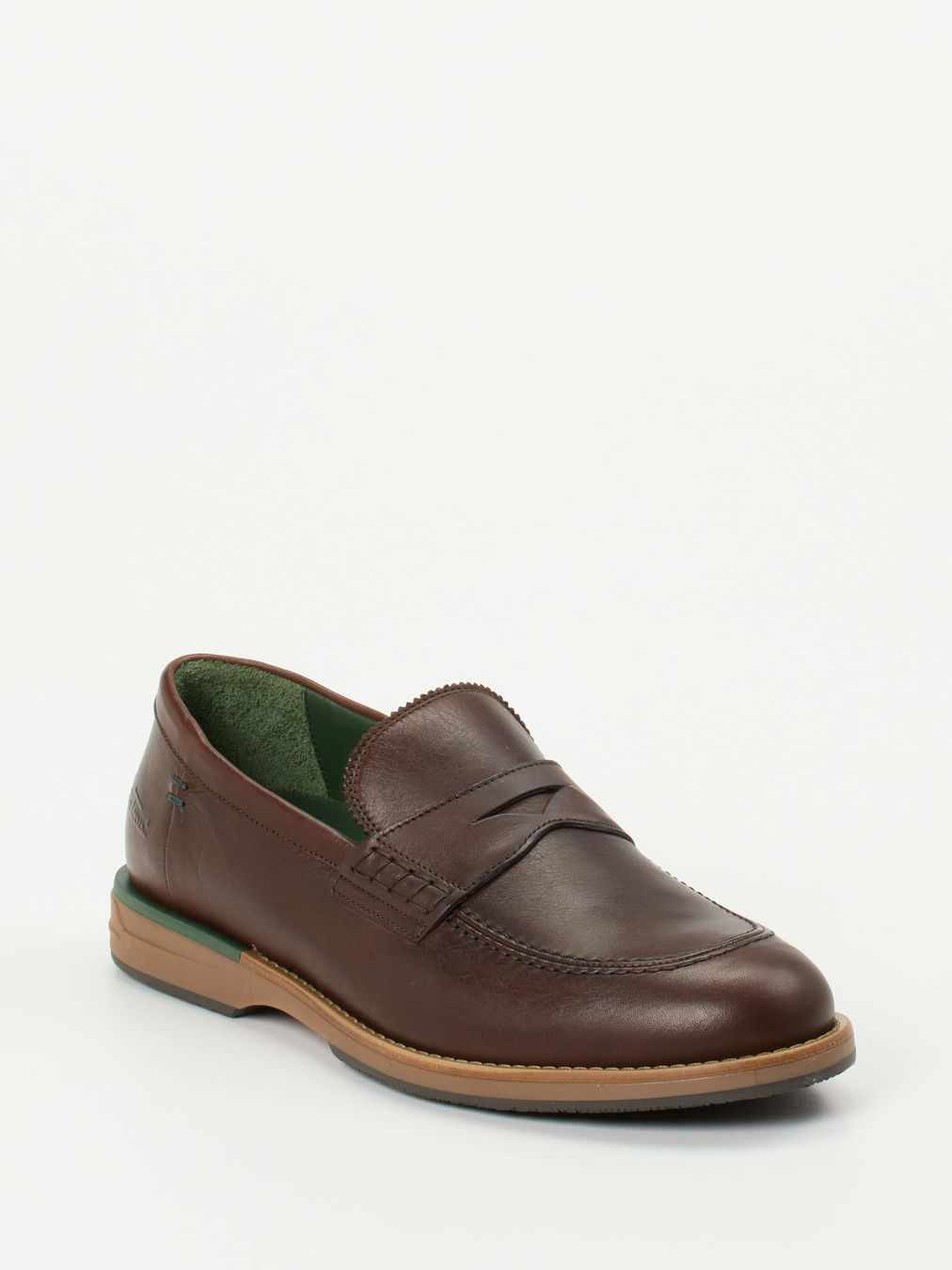 Galizio Torresi – Loafer aus Kalbleder Dunkelbraun