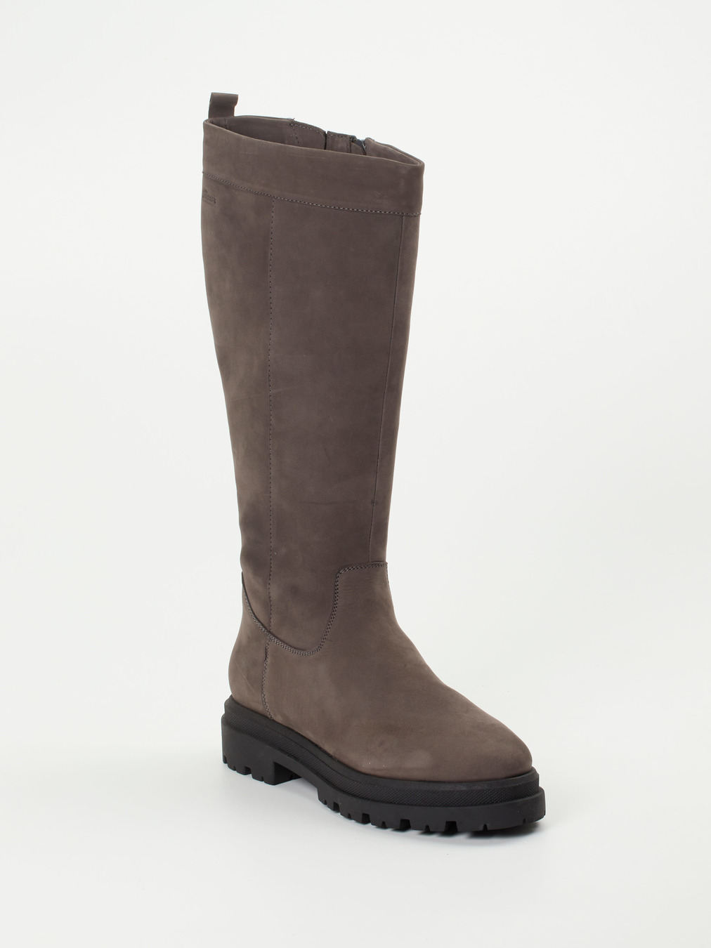 Sioux – Langschaftstiefel aus Nubukleder Steingrau