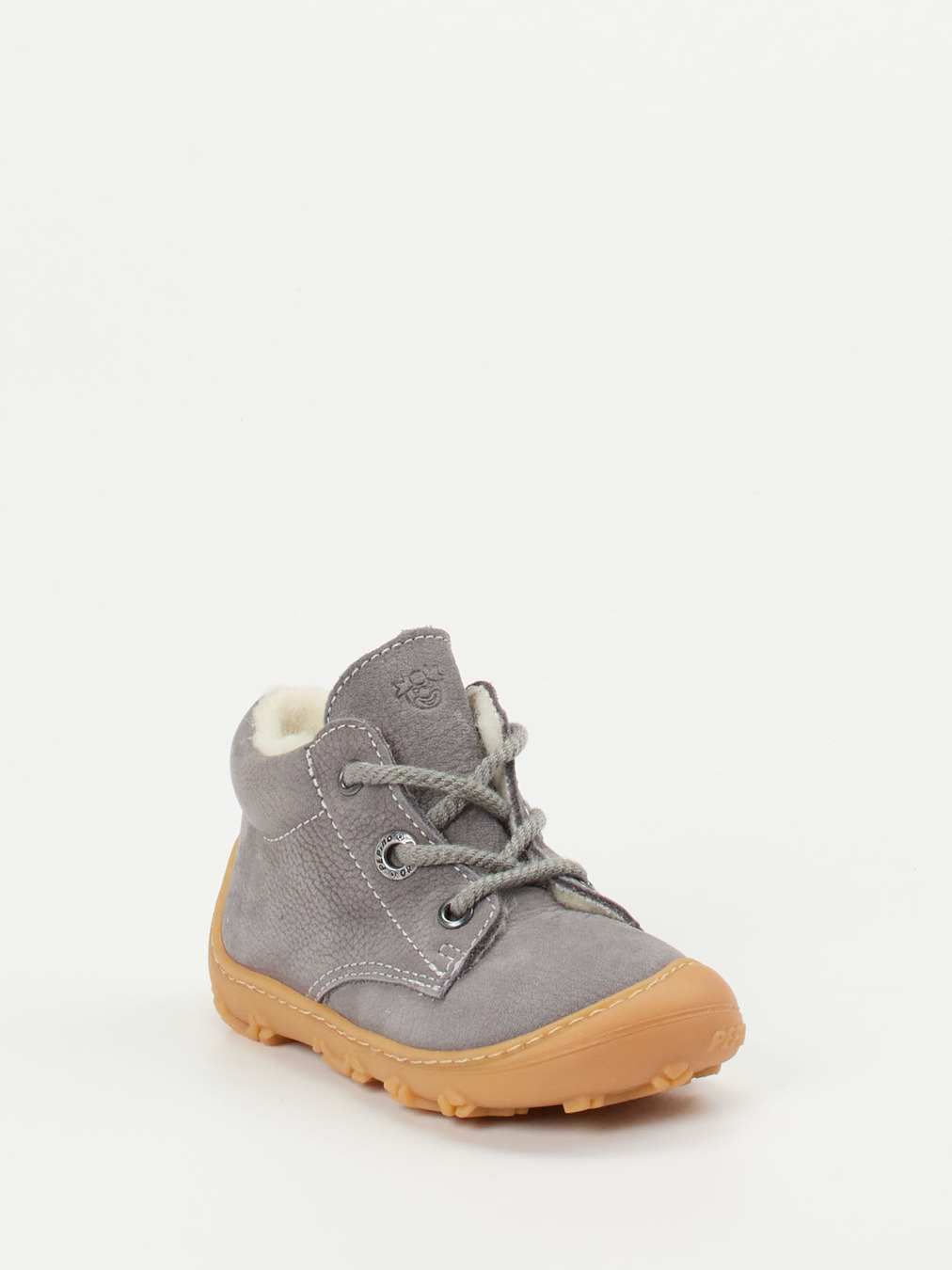 Ricosta – Lauflernschuhe aus Nubukleder grau