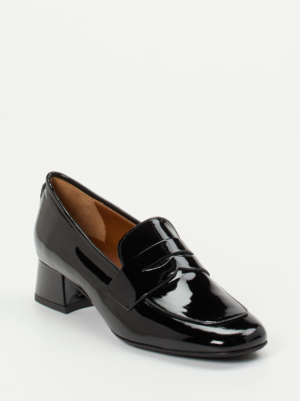 Mannori – Loafer aus Lackleder Schwarz