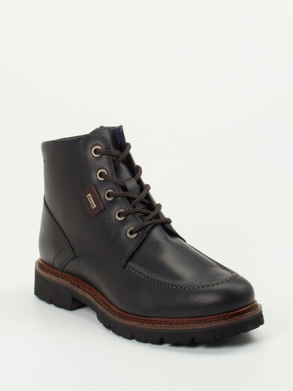 Sioux – Schnürboots aus Kalbleder schwarz