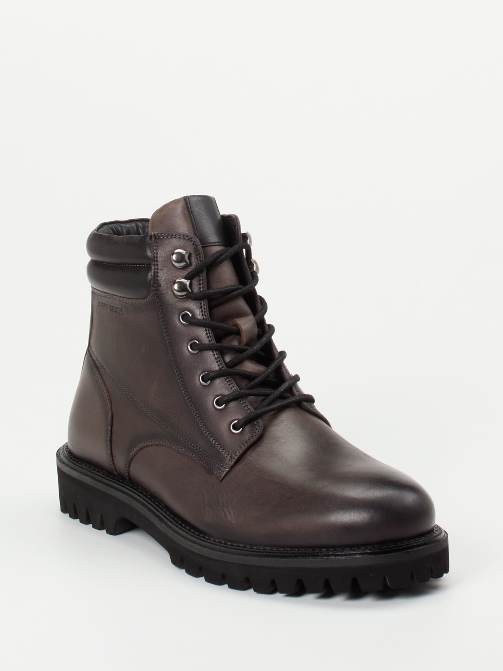 Josef Seibel – Schnürboots aus Kalbleder dunkelbraun