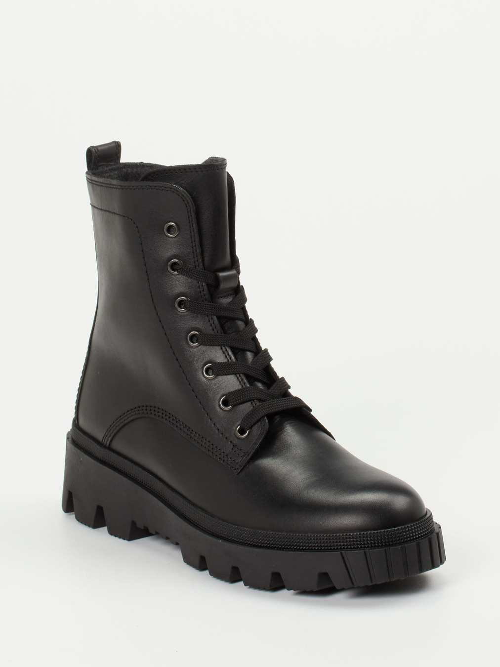 Gabor – Schnürboots aus Kalbleder in Schwarz