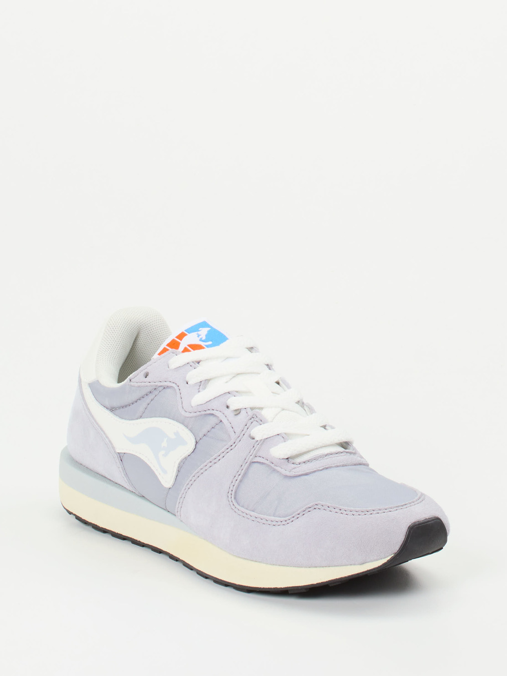 Kangaroos – Sneaker aus Veloursleder in Hellflieder